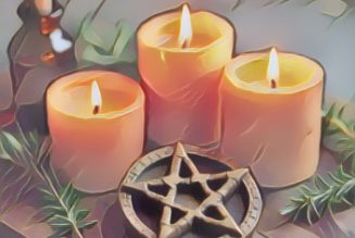 Three Candle Joy Spell